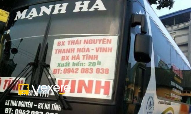 Xe Mạnh Hà : Xe đi Vinh - Nghệ An chất lượng cao từ Thái Nguyên
