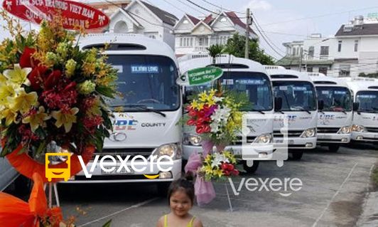 Xe Lube Express : Xe đi Vũng Liêm - Vĩnh Long chất lượng cao từ Bình Tân - Sài Gòn