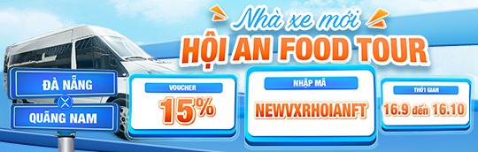 Nhà xe mới_Hội An Food Tour