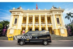 Xe X.E Việt Nam Bên hông xe Limousine 9 chỗ VIP