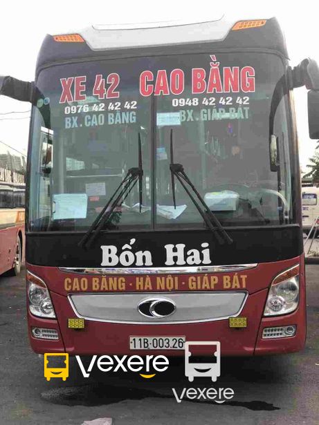 Xe XE 42 : Xe đi Ha Noi chất lượng cao từ Cao Bang - Cao Bang
