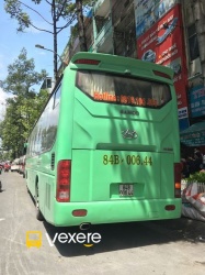 Xe Tân Thanh Thuỷ Mặt sau xe Giường nằm 45 chỗ (TV)