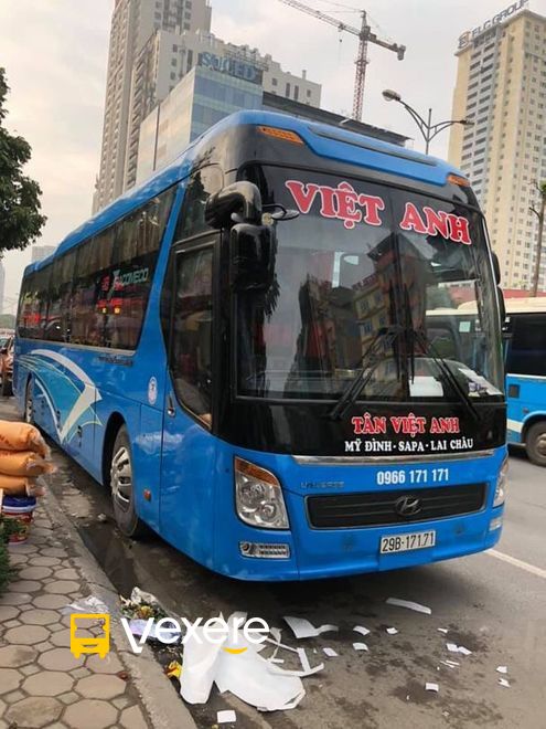 Xe Tân Việt Anh : Xe đi Bến xe Mỹ Đình chất lượng cao từ Lào Cai