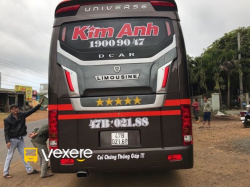 Xe Kim Anh Mặt sau xe VIP Limousine 22 Chỗ (Thaco)
