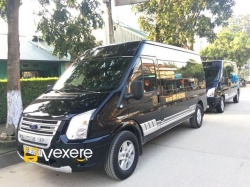 Xe Thuận An Travel Bên hông xe Limousine 9 chỗ VIP