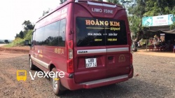 Xe Hoàng Kim - Đắk Nông Mặt sau xe Limousine 9 chỗ