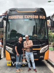 Xe Fansipan Express Bus Mặt trước xe Giường nằm 3x chỗ