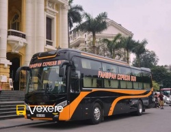 Xe Fansipan Express Bus Bên hông xe Giường nằm 3x chỗ