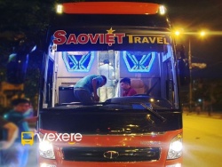 Xe Sao Việt Mặt trước xe Limousine 21 Cabin VIP