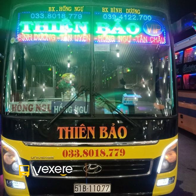 Xe Thiên Bảo : Xe đi Thị xã Hồng Ngự - Đồng Tháp chất lượng cao từ Sài Gòn