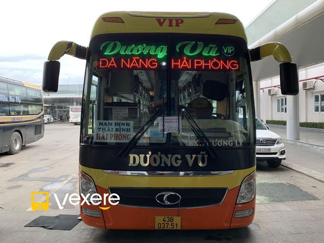 Xe Duong Vu : Xe đi Thai Binh chất lượng cao từ Da Nang