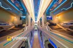 Xe Sapa Group Bus Giường nằm Tiện ích Limousine 22 cabin đôi VIP