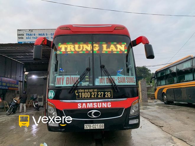 Xe Trung Lan : Xe đi Ben xe Nuoc Ngam chất lượng cao từ Dien Chau - Nghe An