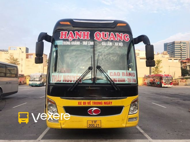 Xe Hanh Quang : Xe đi Ha Noi chất lượng cao từ Trung Khanh - Cao Bang