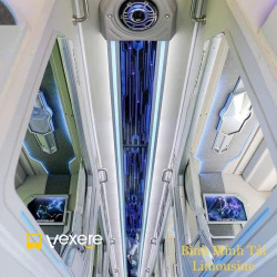 Xe Bình Minh Bus Nội thất Tiện ích Limousine giường phòng 22 chỗ