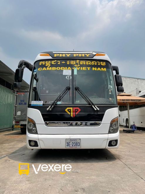 Xe Phy Phy Transport : Xe đi Phnôm Pênh chất lượng cao từ Sài Gòn