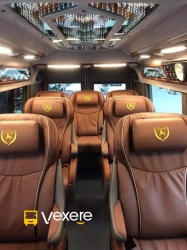 Xe Hoàng Công  Nội thất Limousine 9 chỗ VIP
