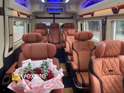 Xe Ninh Bình Excursion Transport Ghế ngồi Nội thất Tiện ích Limousine 11 chỗ VIP