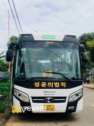 Xe Đồng Hành Travel Bus Mặt trước xe Ghế ngồi 34 chỗ (Thaco Bus Meadow)