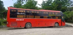 Xe Ninh Bình Excursion Transport Bên hông xe Xe 40 giường