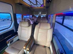 Xe NASA Travel Nội thất Limousine ghế ngồi 10 chỗ
