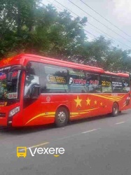 Xe Thuận Phát (Bình Định) Bên hông xe Limousine 24 Phòng