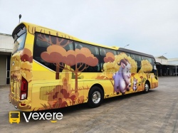 Xe An Phú Travel (Đà Lạt) Mặt sau xe Limousine 34 Phòng VIP