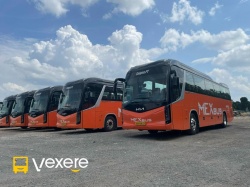 Xe Mex Bus Mặt trước xe Bên hông xe Limousine 27 chỗ