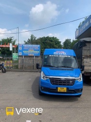 Xe DVP Express Mặt trước xe Ghế ngồi 16 chỗ