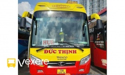 Xe Đức Thịnh Limousine Mặt trước xe Cabin 32 phòng (WC)