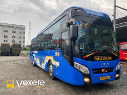 Xe Minh Anh Mặt trước xe Bên hông xe Limousine 34 giường