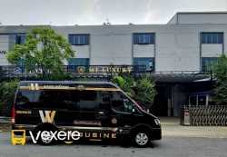 Xe Anh Tùng Limousine Bên hông xe 