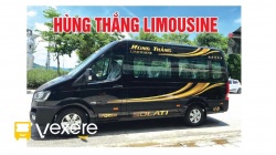 Xe Hùng Thắng (Thanh Hóa) Bên hông xe Mặt trước xe ghế ngồi 15 chỗ