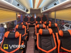 Xe Hạnh Cafe Ghế ngồi Tiện ích Nội thất Limousine 19 ghế ngả VIP (Mới)