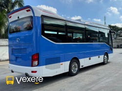 Xe Hạnh Cafe Mặt sau xe Limousine 19 ghế ngả VIP (Mới)