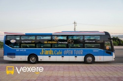 Xe Hạnh Cafe Bên hông xe Limousine 24 Phòng 