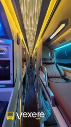 Xe Queen Cafe (Cam Ranh) Giường nằm Tiện ích Nội thất Limousine 32 chỗ