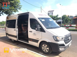 Xe Toàn Thắng - Vũng Tàu Mặt trước xe Bên hông xe Limousine 9 chỗ