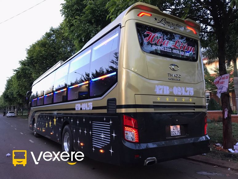 Xe Hòa Liêm Mặt sau xe Limousine 22 Phòng