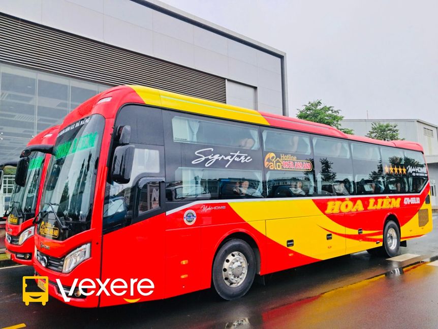 Xe Hòa Liêm Bên hông xe Giường nằm 34 chỗ