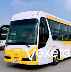 Xe Đức Phát (Thanh Hóa) Bên hông xe Limousine 24 phòng