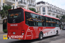 Xe Hà My Mặt sau xe Bên hông xe Limousine 24 phòng