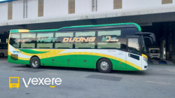 Xe Nhật Dương - Bình Minh Bus Bên hông xe Giường nằm Limousine phòng 22 chỗ (WC)