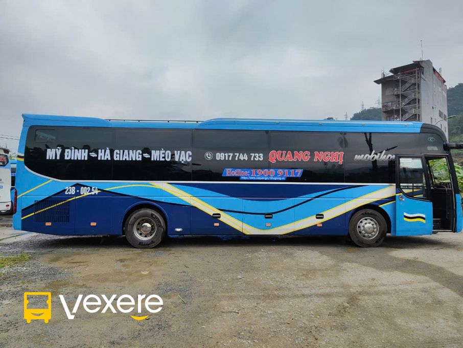 Nhà xe Quang Nghị giường nằm Hà Giang Bắc Ninh Mèo Vạc, xe bắc ninh mèo vạc hà giang