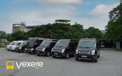 Xe Pu Luong Excursions  Mặt trước xe Limousine 9 chỗ