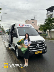 Xe GoroTrip Limousine VIP Mặt trước xe Limousine Dcar 9 Chỗ 