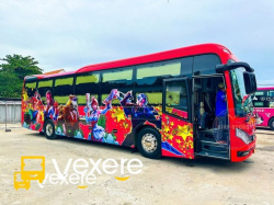 Xe Đà Lạt ơi Bên hông xe Limousine 22 Phòng ĐÔI