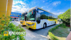 Xe Đức Phát (Thanh Hóa) Bên hông xe Limousine 24 phòng