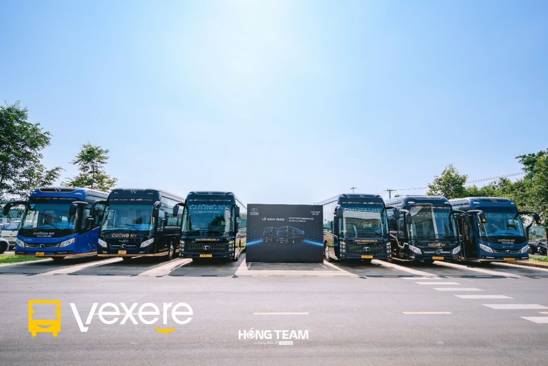 Xe Cường Ny Mặt trước xe Giường nằm VIP 22 chỗ