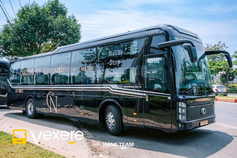 Xe Cường Ny Bên hông xe Giường nằm VIP 22 chỗ